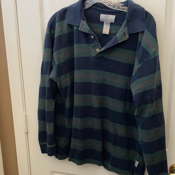 Men’s farah rugby style shirt large - Picture 1 of 3
